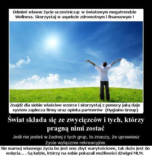 wybór należy do CIEBIE ! Ale nie masz prawa już narzekać !