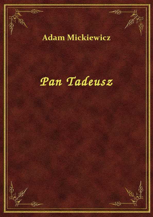 Pan Tadeusz eBook ePub