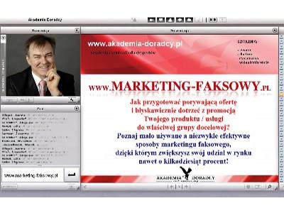 Marketing Faksowy - kliknij, aby powiększyć
