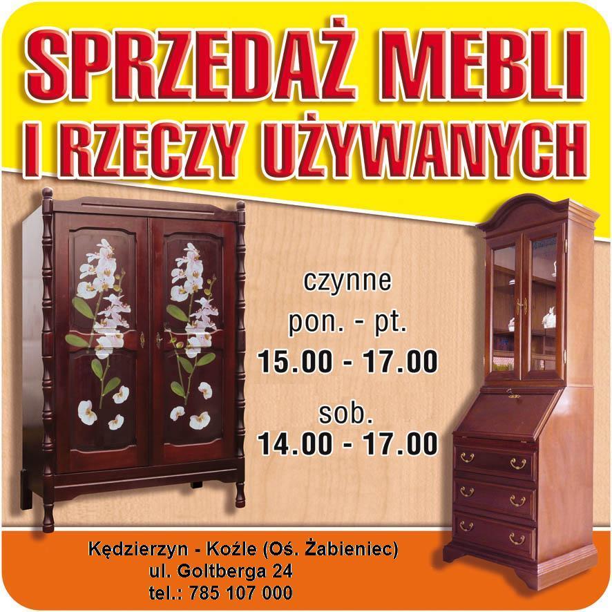 Sprzedaż mebli i rzeczy używanych, Kędzierzyn Koźle, opolskie