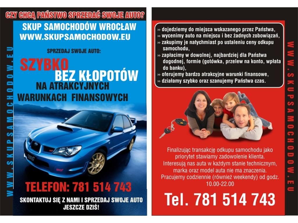 SKUP SAMOCHODÓW WAŁBRZYCH, WROCŁAW, dolnośląskie