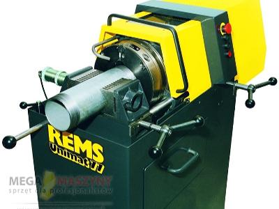 REMS Półautomatyczna maszyna gwintująca Unimat 77 - imadło hydrauliczno-pneumatyczne - kliknij, aby powiększyć