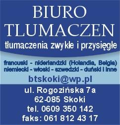 Tłumacz francuski tłumacz francuskiego, Skoki, wielkopolskie