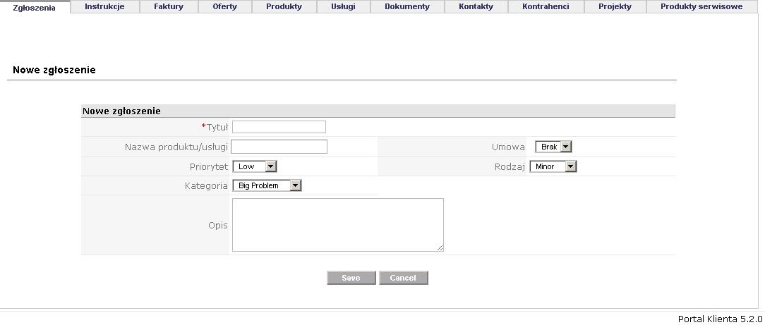 Vtiger 5.2 PL - Portal Klienta