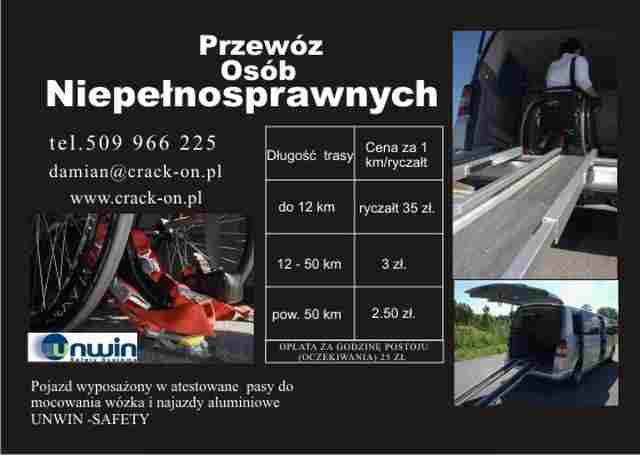 Oferuję usługi transportowe , Kraków, małopolskie