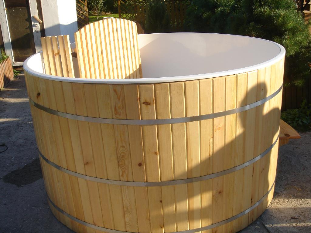 Balia ogrodowa,balia hot-tub,balie drewniane