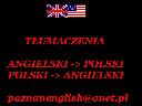TANIO profesjonalne tłumaczenia ANGIELSKI, cała Polska