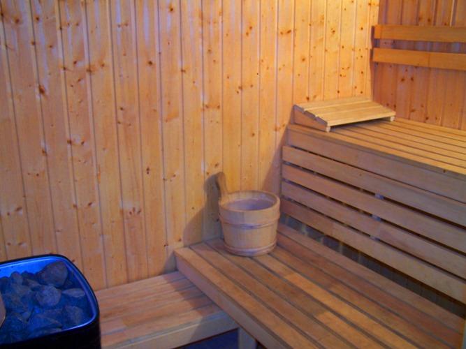 sauna w Domku Mazurski 