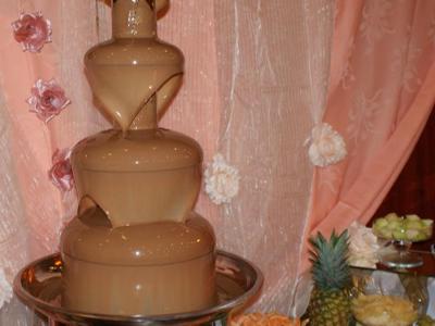 duza (112 cm) czekoladowa fontanna - kliknij, aby powiększyć