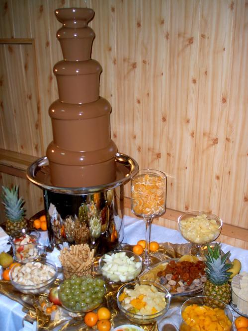 Duza (112cm) czekoladowa fontanna - wynajem , Ozorków, łódzkie