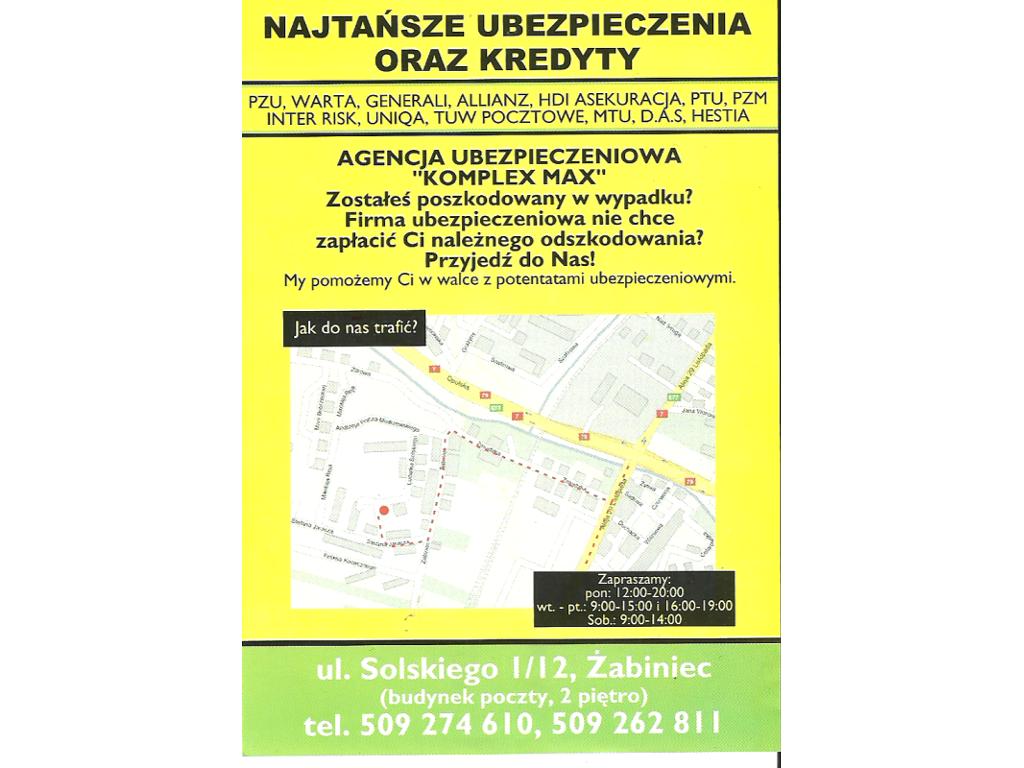 Najtańsze ubezpieczenia komunikacyjne Kraków i o, Krakow, małopolskie