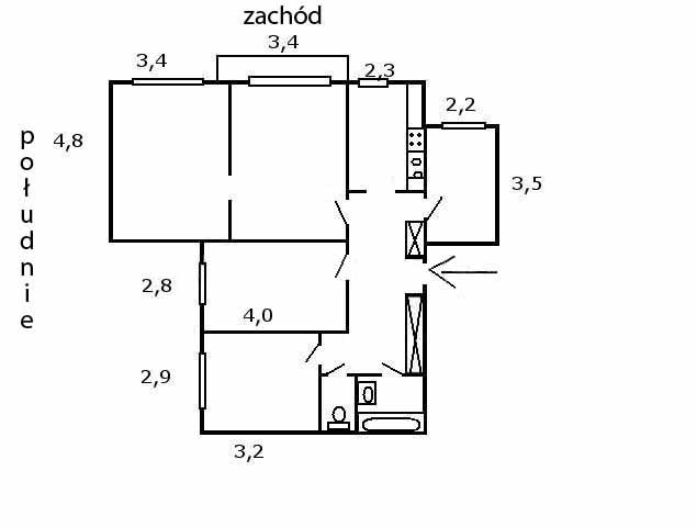 Mieszkanie 5-pokojowe, 84 m2, 4 piętro, tanio!, Lublin, lubelskie