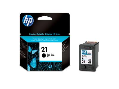 HP 21 tusz czarny do drukarki - kliknij, aby powiększyć