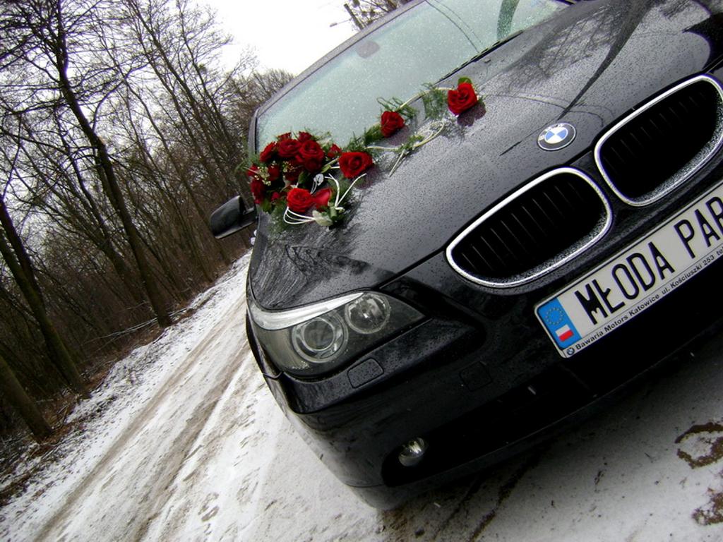 Auto do ślubu BMW 535 Zabrze Gliwice knurów , KAtowice  Tarnowskie Góry , śląskie