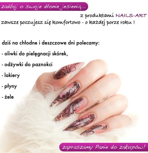 Sprzedaż produktów do stylizacji paznokci, Kraków, małopolskie