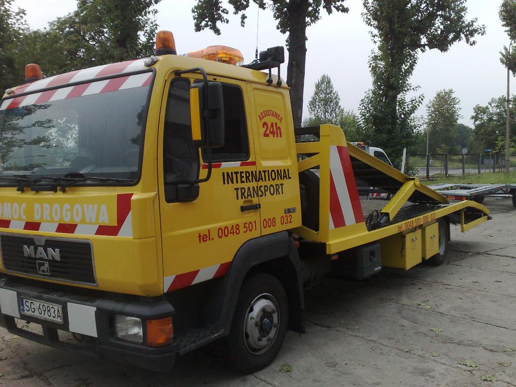 Pomoc Drogowa, Usługi Transportowe