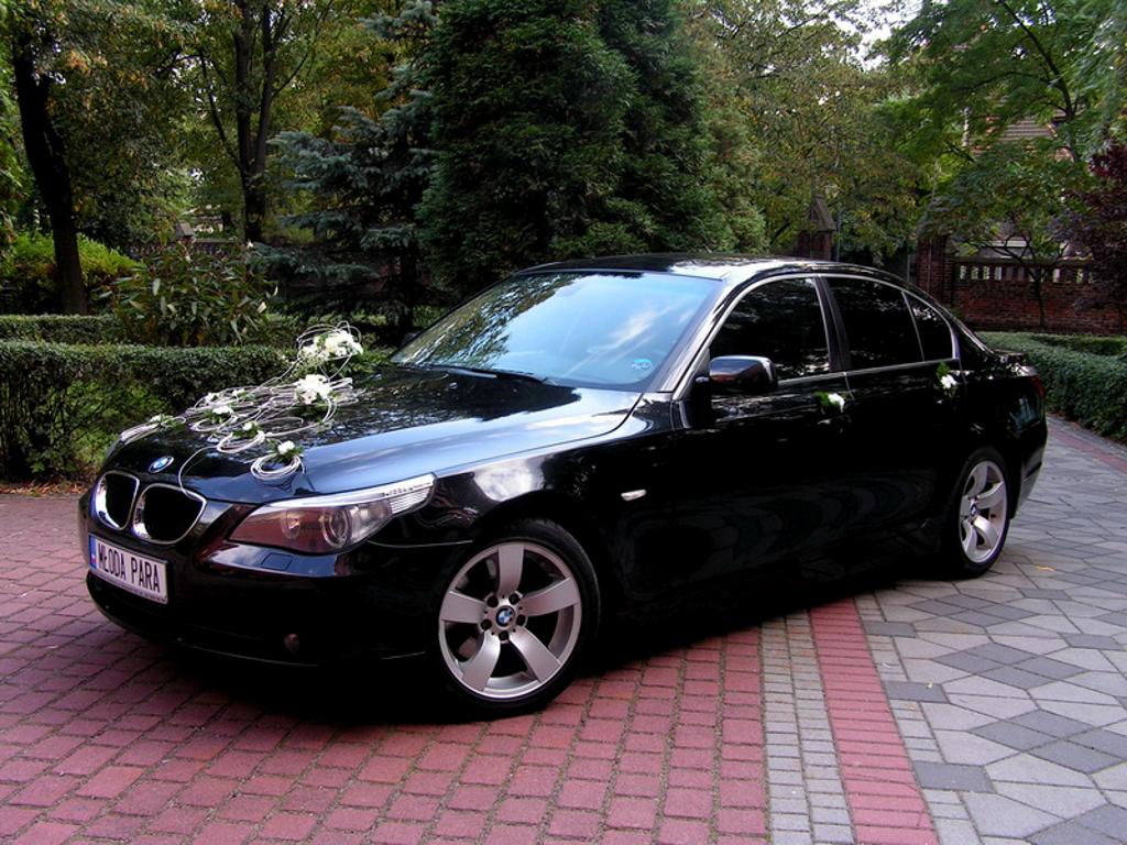 Piękne BMW E60 535 do ślubu Tarnowskie Góry HIT, KAtowice  Tarnowskie Góry , śląskie