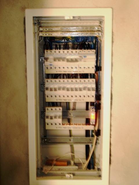 Rozdzielnica elektryczna w domu jednorodzinnym