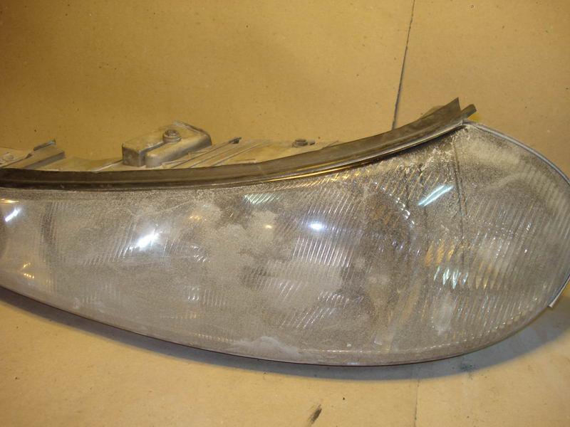 lampa przed regeneracją klosza