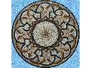 Zdjęcie nr 2 Mozaika wykonana z bębnowanego marmuru. Nadaje charakteru antycznego.