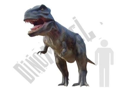 Dinozaur- naturalnej wielk. ruchomy allozaur - kliknij, aby powiększyć