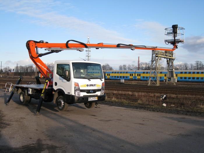 Podnośnik koszowy na samochodzie 21m 3,5 t Windex