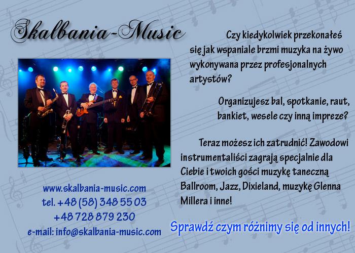 Oprawa Muzyczna - SKALBANIA-MUSIC Agencja Art., Gdańsk, pomorskie