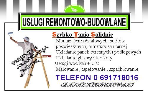 USŁUGI REMONTOWO-BUDOWLANE, Lidzbark Warmiński, warmińsko-mazurskie