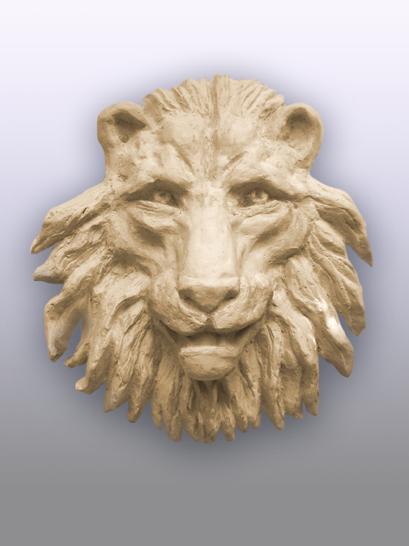 Głowa lwa - motyw do balustrad i bram