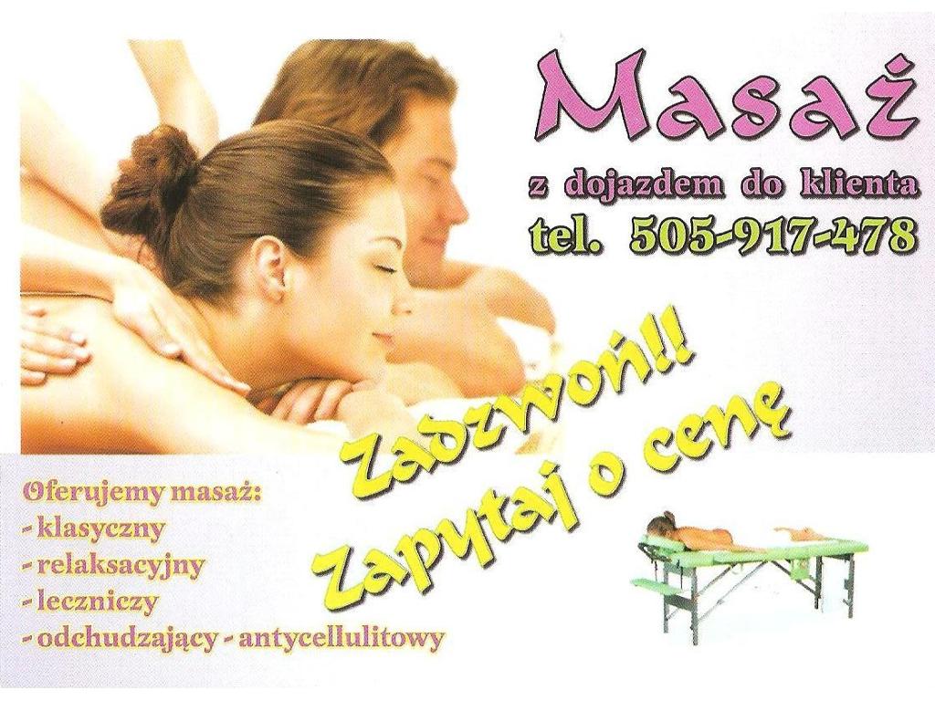 MASAŻ z dojazdem do klienta, Kinesiology Taping, Warszawa, mazowieckie