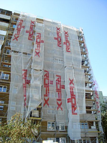 siatki rusztowaniowe scaffolding nets siatki na rusztowania gerstnetze und gerstplanen