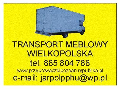 Przeprowadzki Poznań, transport mebli, dostawczy