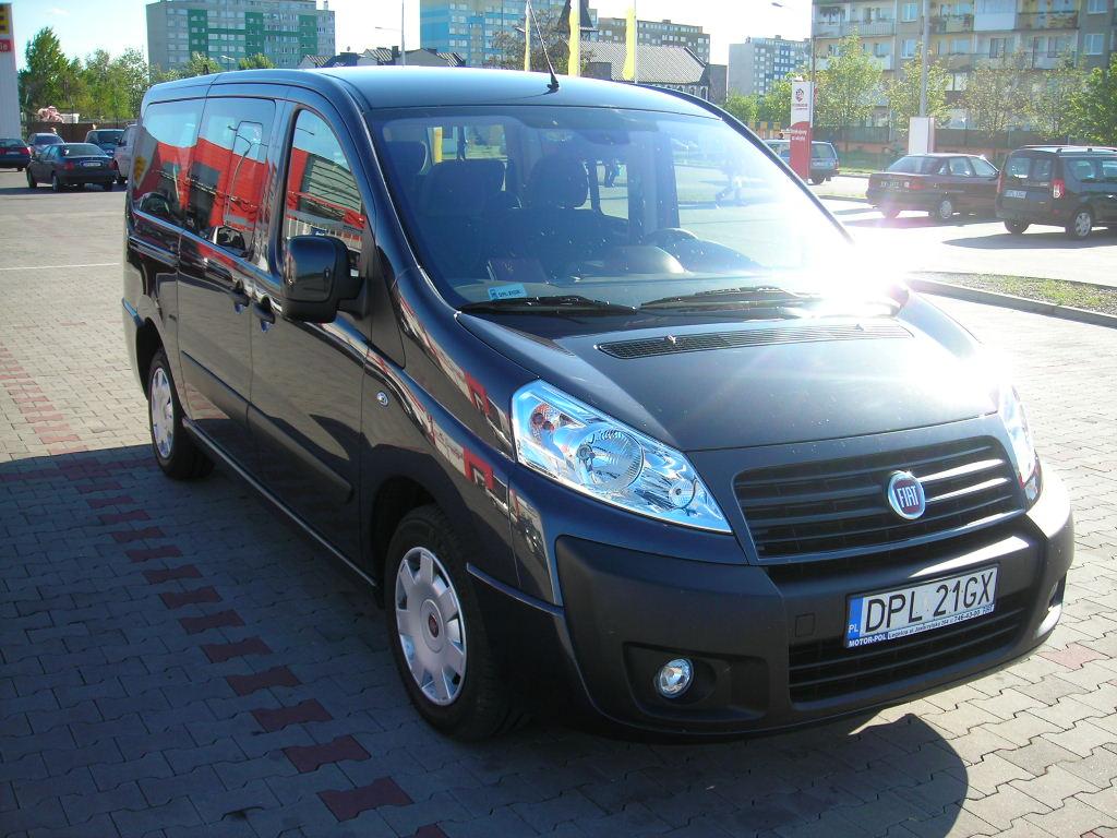 Przykładowy nasz sprzęt Fiat Scudo 8 miejsc , full opcja.