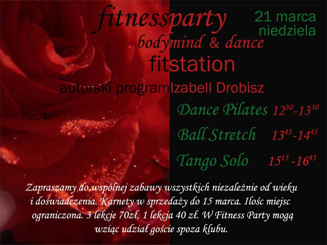 Body mind & dance 21 marca club fitstation CH , Warszawa, mazowieckie