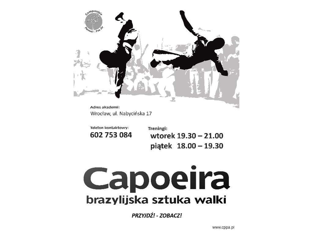 TRENINGI CAPOEIRY SZTUKA WALKI CAPOEIRA WROCŁAW, dolnośląskie