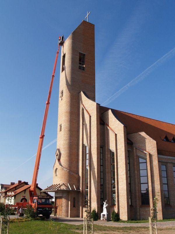 Podnośnik koszowy na samochodzie 40m Wumag Windex, Chojnice, pomorskie