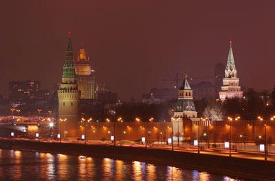 Moskwa nocą