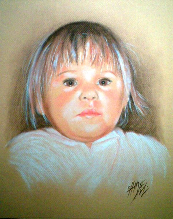 pastel ze zdjęcia 30/40 cm.