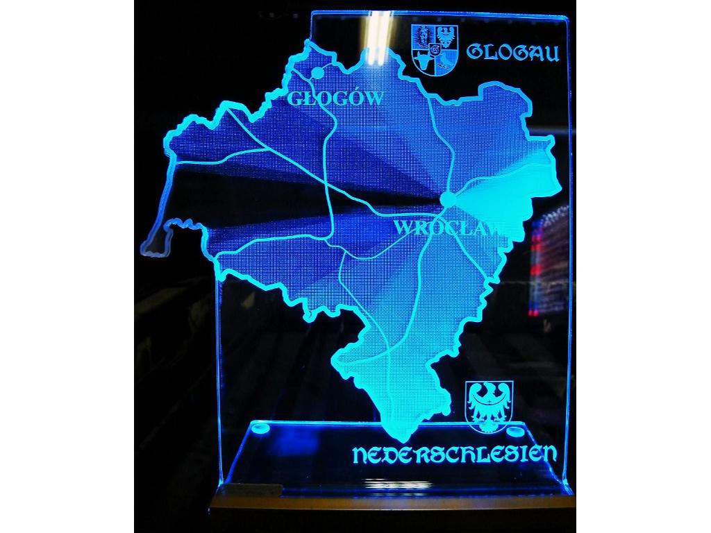 Statuetka podświetlana