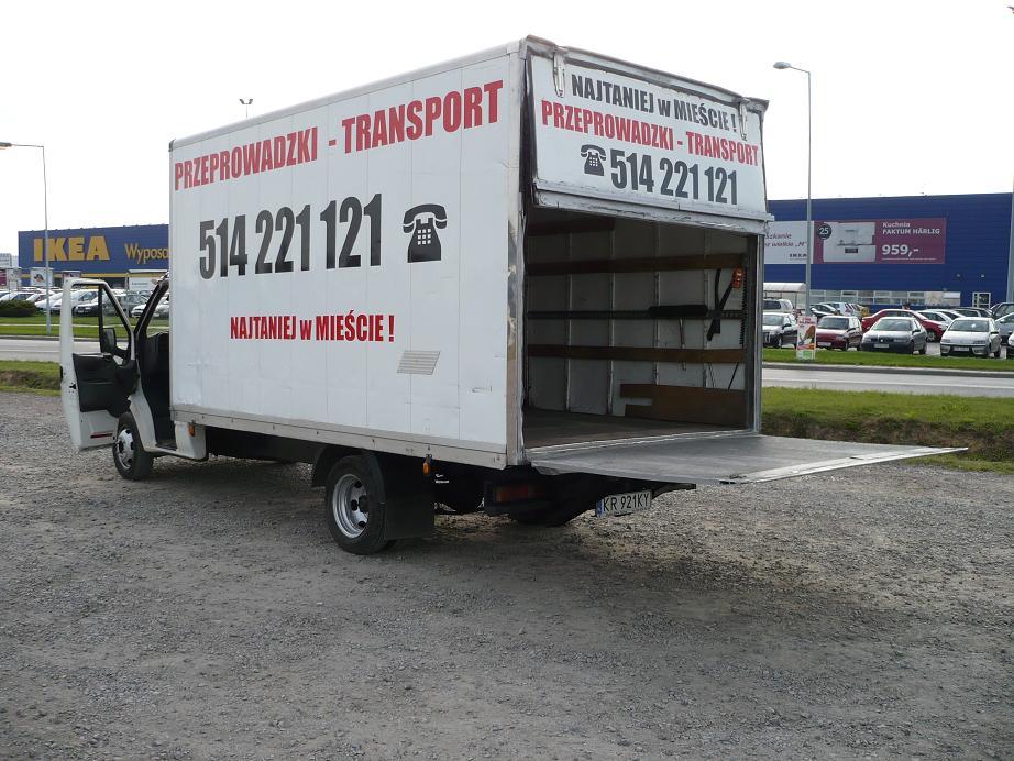 Przeprowadzki Transport Utylizacja Kraków Tanio!!, małopolskie