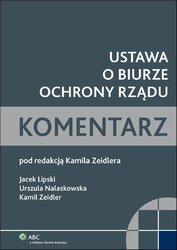 Ustawa o Biurze Ochrony Rządu. Komentarz - ebook, lubelskie