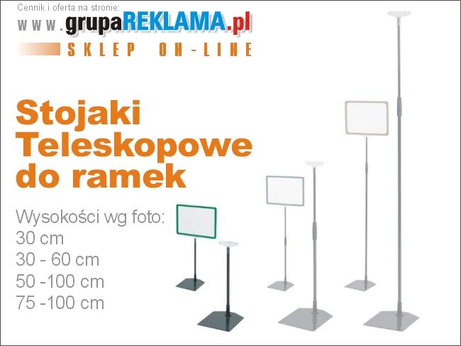 Stojaki Teleskopowe do ramek