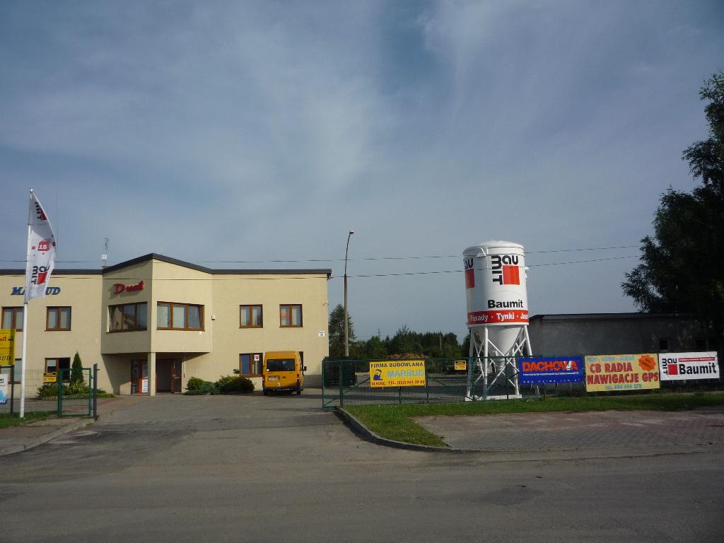 Handel materiałami budowlanymi- dyst.  BAUMIT, Olkusz, małopolskie