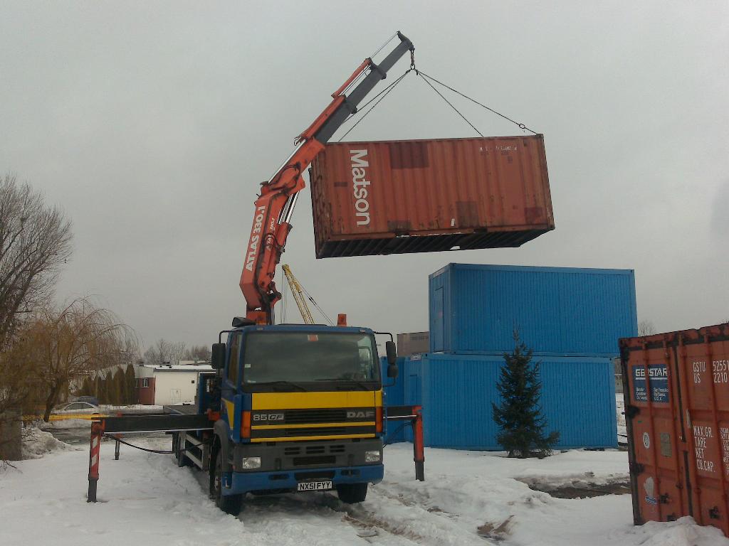 AA HDS 12T TRANSPORT  KONTENERÓW  MASZYN WROCŁAW, dolnośląskie