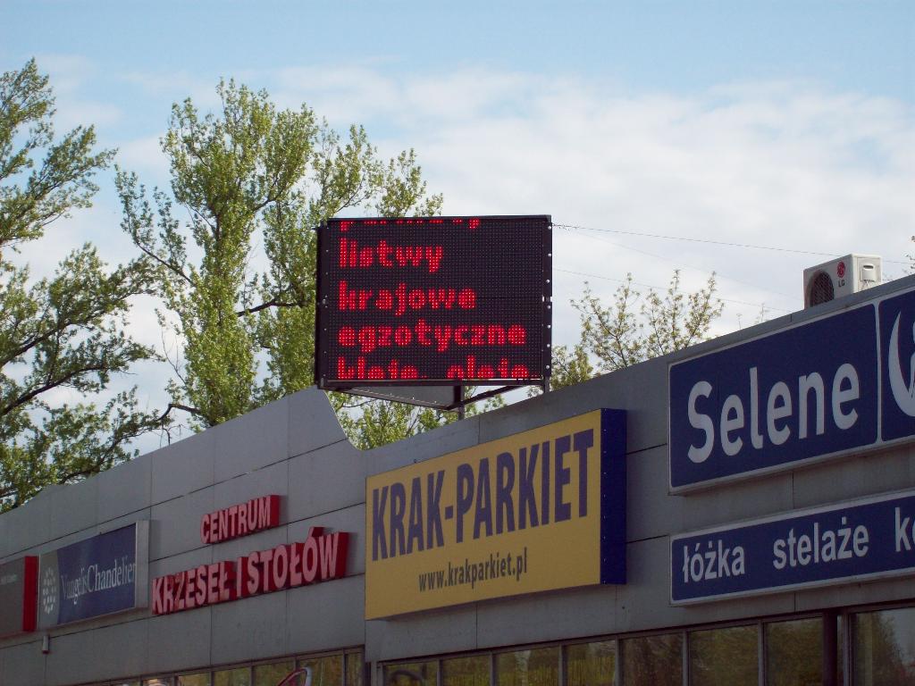 REKLAMY DIODOWE TELEBIMY TABLICE RGB PANELE LED , Wrocław , Warszawa , Kraków , Poznań , Gdańsk, mazowieckie