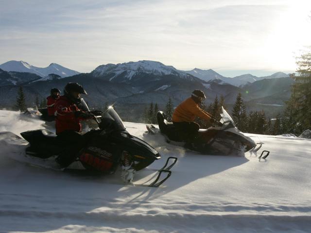 skutery snieżne Zakopane