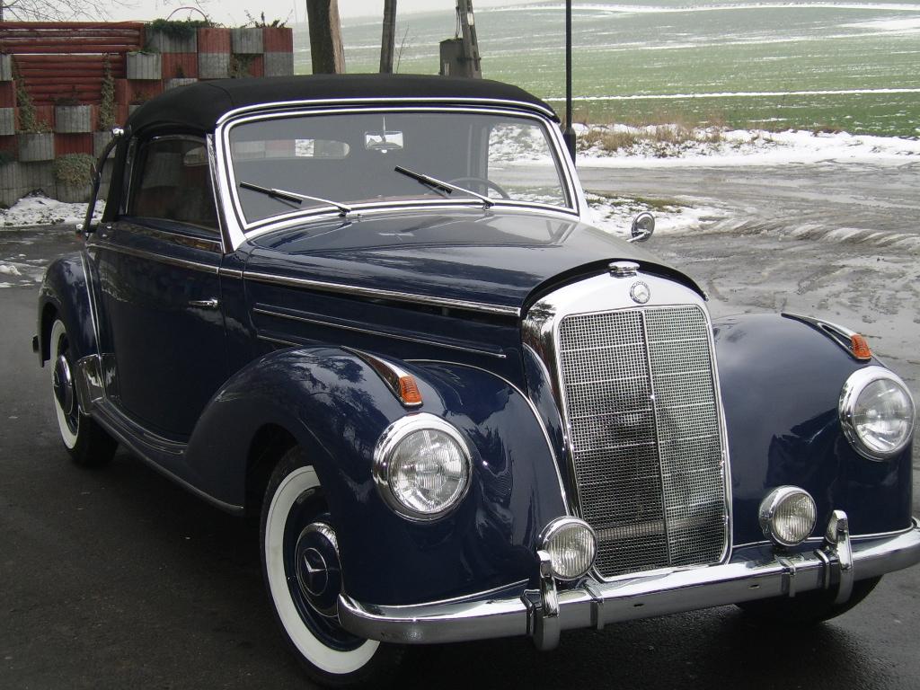 Mercedes 220 - po renowacji