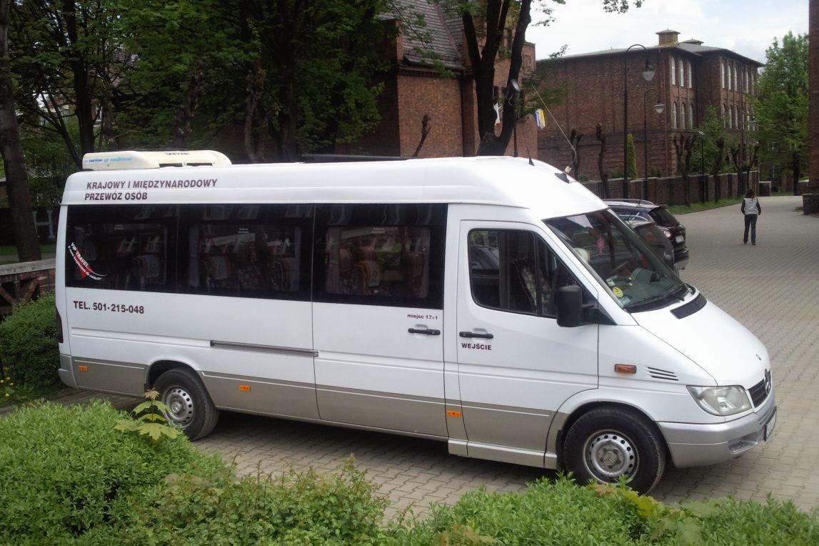 Mikrobusy busy minibusy Sosnowiec. Przewozy osób., Będzin, śląskie