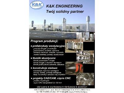K and K Engineering - program produkcji: - kliknij, aby powiększyć
