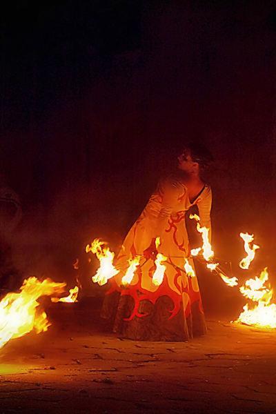 Widowiskowe pokazy tańca z ogniem  fireshow KTTO, Kraków, małopolskie